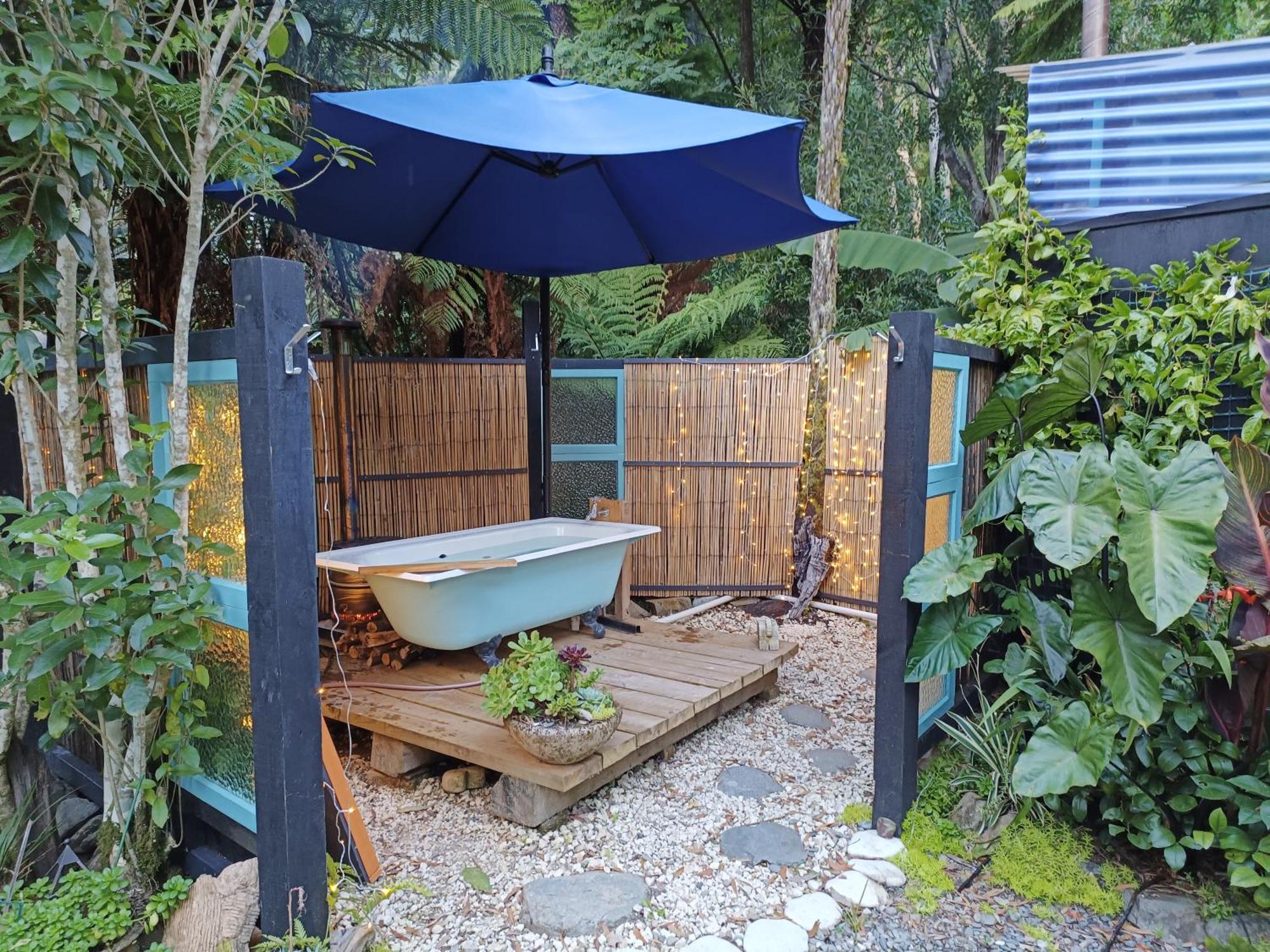 Gumboot Paradise Eco Stay Barrytown Exterior foto